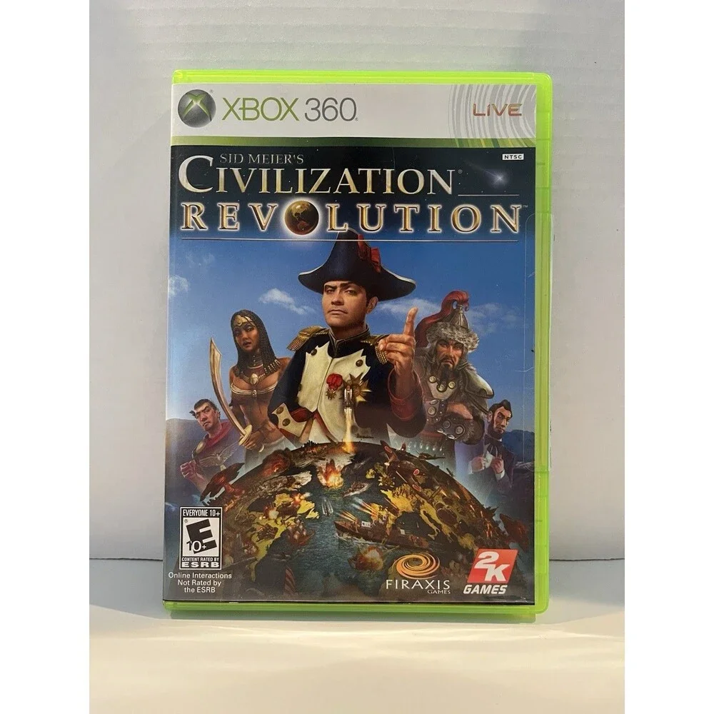 Sid Meier's Civilization Revolution (Microsoft Xbox 360, 2008)